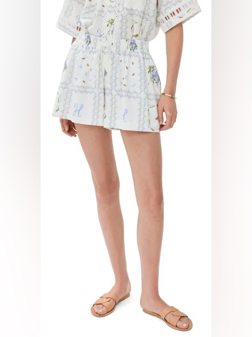 NWT HILL ‘Audrey’ Shorts Floral
Patchwork Bow Print Shorts